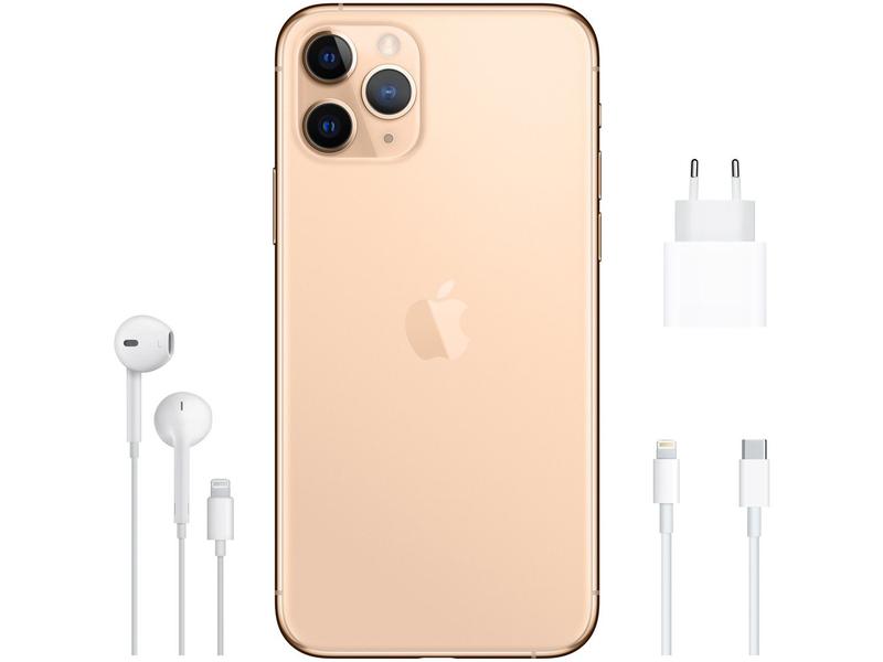 iPhone 11 Pro Apple 64GB Dourado 5,8” 12MP - iOS - iPhone